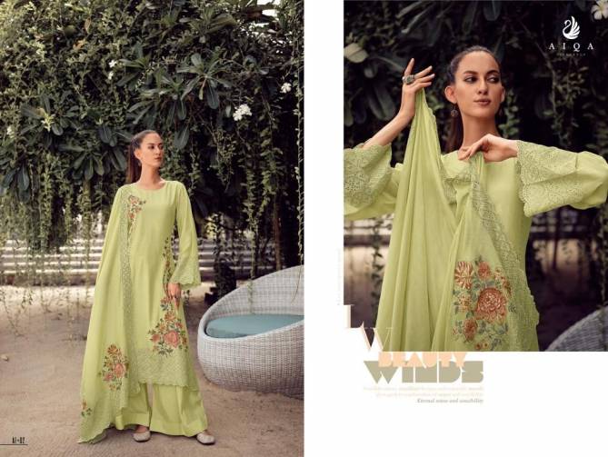 Aiqa Alfaz Casual Wear Wholesale Printed Salwar Suits Catalog